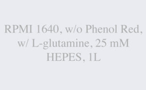 RPMi-1640- w/o Phenol red